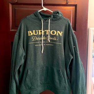 Burton Forest Green Hoodie - Size XL